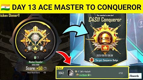 Finally Reached Ace Master To Conqueror In Bgmi Duo Rank Push Tips