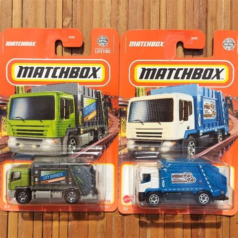 Hijau Matchbox Garbage King Blue Yellow Th Anniversary