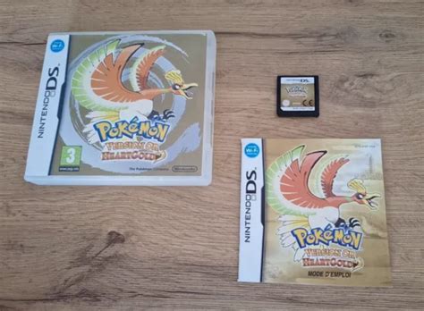 JEU NINTENDO DS Pokemon Version Or HeartGold FRA 100 OFFICIEL Pokémon