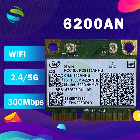 For Intel An An Hmw Anhmw Half Mini Pci E Wireless Card Sps