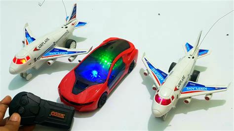 2 Rc Airplane And Radio Controlled Car Unboxing Remote Control Car