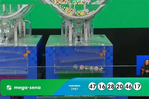 Mega Sena 2987 Resultado - Resultado da Mega-Sena 2987 de hoje, 21 de março