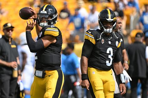 Why Isn T Justin Fields Starting Tonight A Look At The Steelers