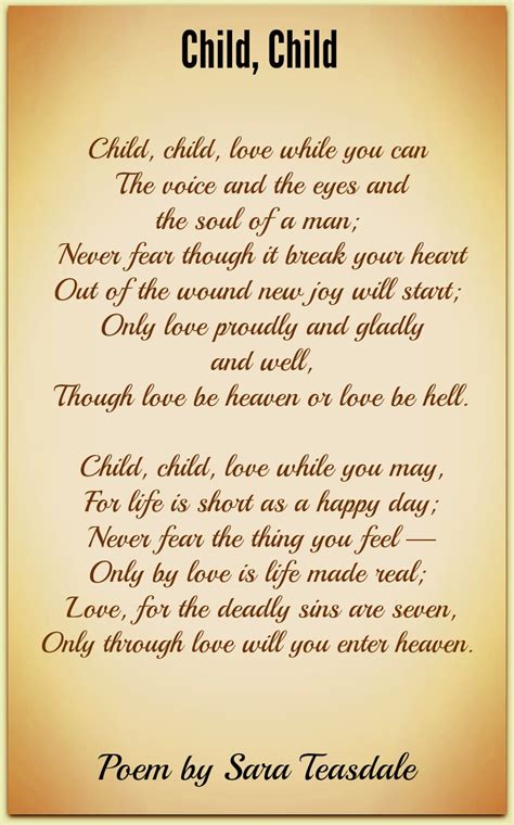 70 Lovely Children's Love Poems - Poems Love For Him