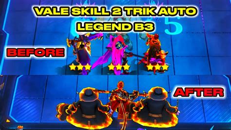 Sulap Hero 1 Gold Jadi 5 Gold Vale Skill 2 Op Parah Magic Chess Mlbb Youtube