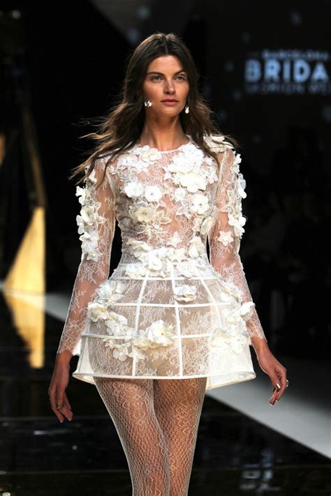 Bridal Fashion Week Spring The Most Nearly Naked Dresses