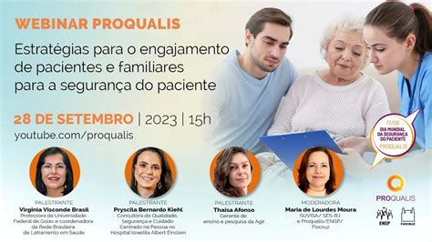 Proqualis Estrat Gias Para O Engajamento De Pacientes E Familiares