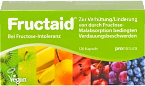 Fructaid Kapseln Bei Fructose Intoleranz 120 Pcs Capsules