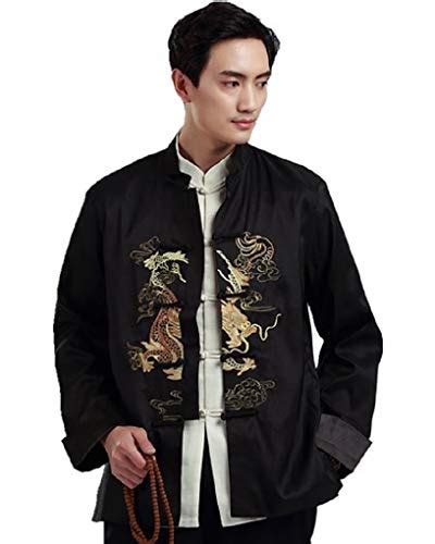 Shanghai Story Chinese Traditional Long Sleeve Tang Suit Kung Fu Shirt