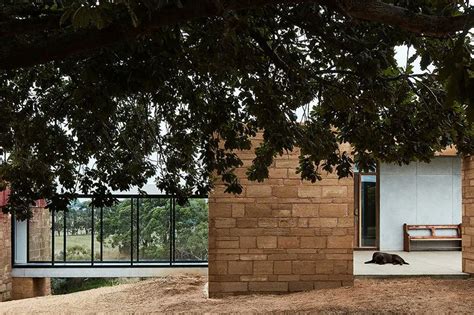 Designboom On Twitter Glazed Walkways Tie Minimalistic Farmhouse To