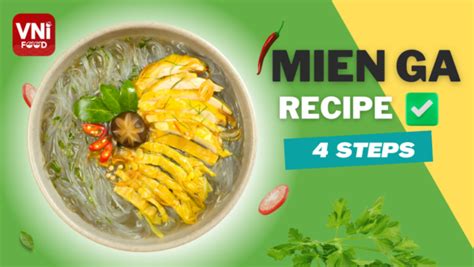 Mien Ga - Vietnamese Chicken and Glass Noodle Soup - VniFood