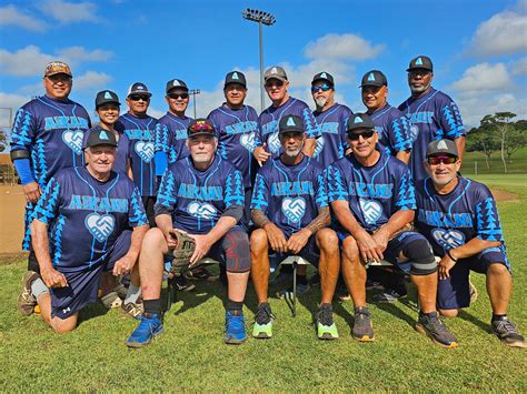 League Roster – Oahu Senior Softball