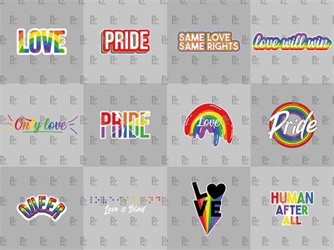 Lgbt Svg Bundle Gay Svg Pride Svg Rainbow Svg Gay Pride Shirt Svg Gay Pride Svg Bundle Gay