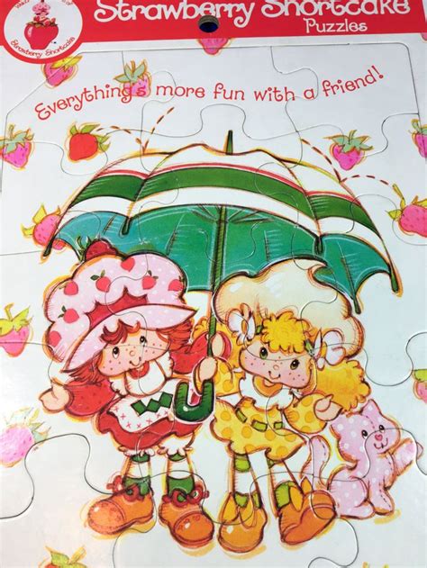 Https Etsy Listing Strawberry Shortcake Puzzle