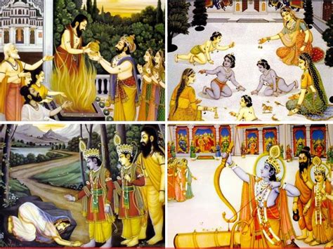 Ramayana Katha In Pictures From The Birth Of Shri Ram To Sita Haran