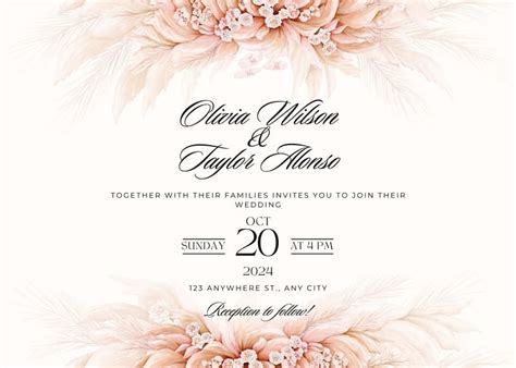 Free Custom Printable Same Sex Wedding Invitation Templates Canva