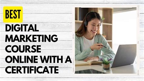 Digital Marketing Course Online With A Certificate