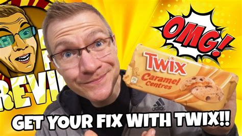 Twix Caramel Centre Cookies Taste And Review Youtube