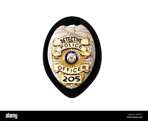 American police badge Stock Photo - Alamy