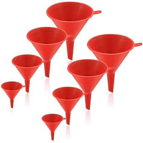 Funnel In 4 Different Sizes 8 Pcs Funnels For Filling Bottles Or