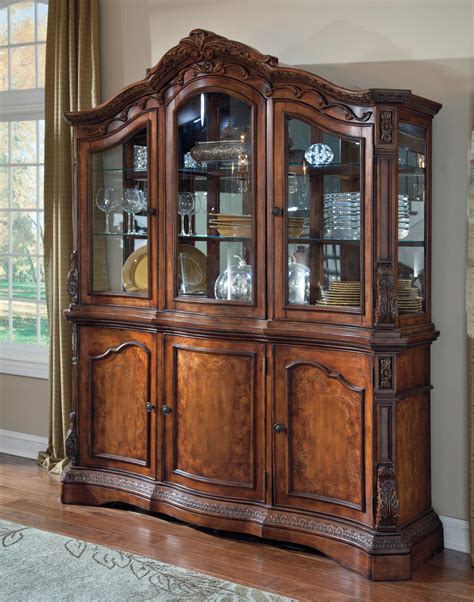 Ledelle Dining Room China Hutch D705 81 Ashley Furniture