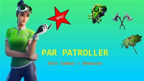 *NEW* Par Patroller Skin! (Skin Combos + Showcase) // Fortnite Battle ...