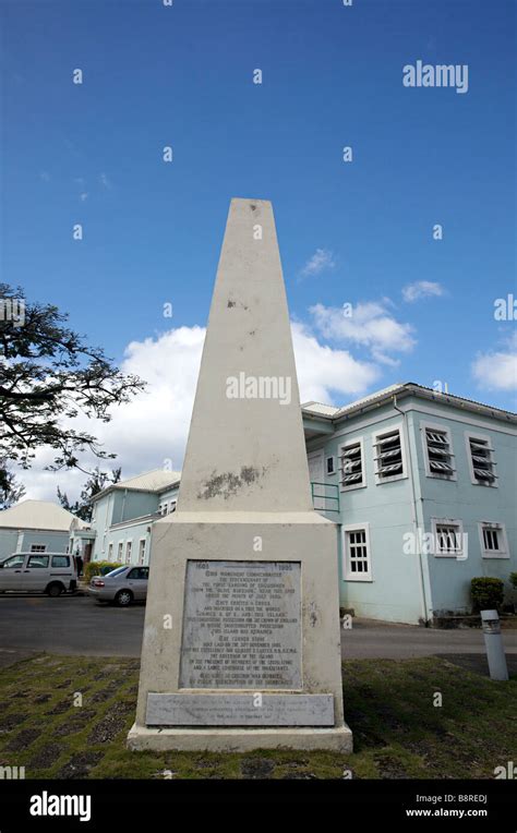 Obelisk Holetown Monument In Holetown West Coast Of Barbados St