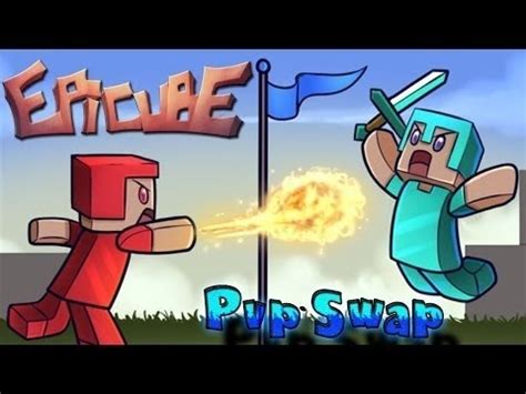 Minecraft Pvp Swap Duels Sur Epicube YouTube