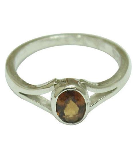 Ratti Natural Hessonite Gomed Stone Unheated Lab Certified Gold