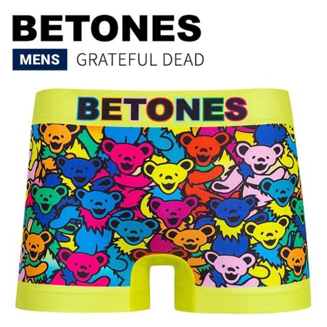 Betones Grateful Dead Yellow Underwear