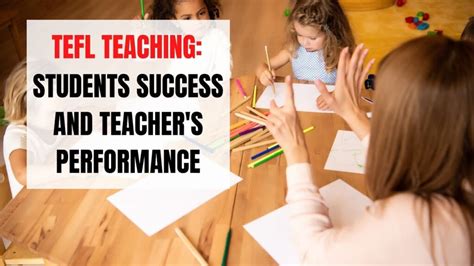 Teachers Performance In The Esl Classroom Ittt Tefl Blog Tefl