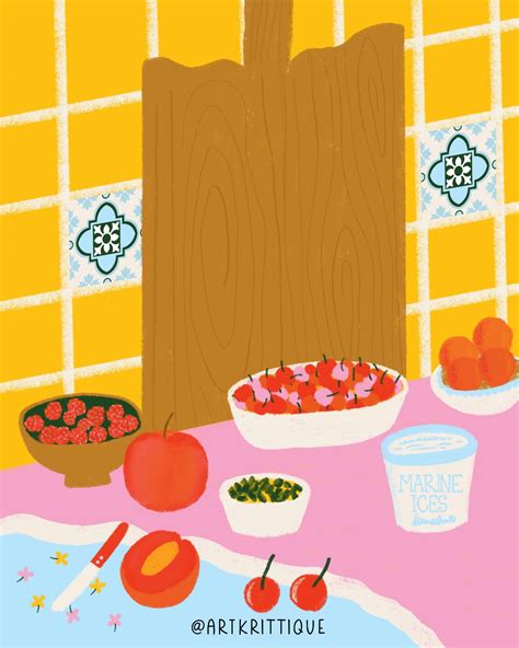 Kitchen Shelf By Krittika Mittal Art Inspo Painting Art