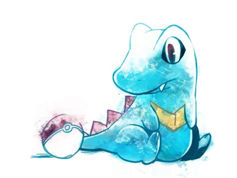 Totodile ポケモンの描き方 ポケモンファンアート イラスト