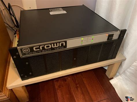 Crown Tech Professional Power Amplifier Watts Per