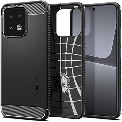 Spigen Rugged Armor Back Cover Case Compatible With Xiaomi Tpu