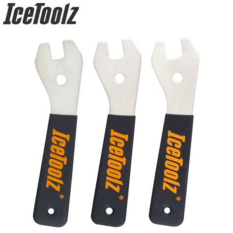 Icetoolz Bicycle Cone Hub Wrench Set 13 15 17mm 3pcs Bicycle Repair