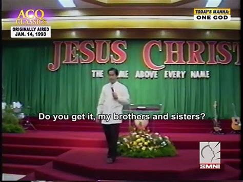 Acq Classics One God Pastor Apollo C Quiboloy Video Dailymotion