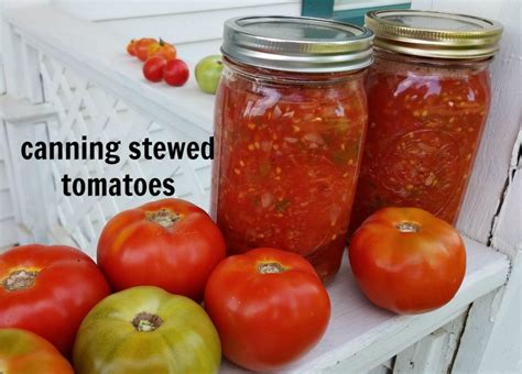 Canning Stewed Tomatoes – SBCanning.com – homemade canning recipes