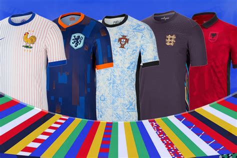 Confira Os Uniformes Das Sele Es Da Eurocopa Ogol Br