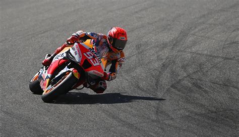 Motogp Aragon Aksi Marc Marquez Kembali Mengaspal Usai Absen