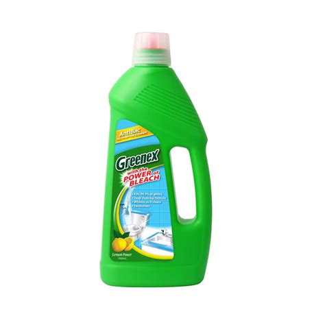 Greenex All Purpose Cleaner With The Power Of Bleach Lemon 1 Liter