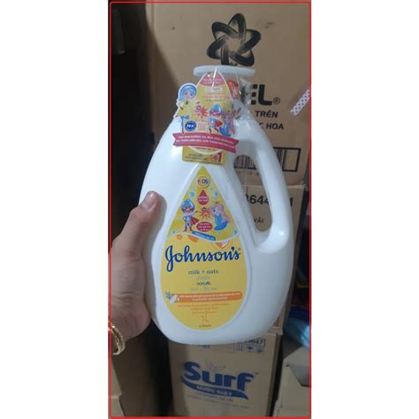 SỮA TẮM GỘI CHO BÉ CHIẾT XUẤT SỮA GẠO JOHNSON S MILK RICE BATH 1