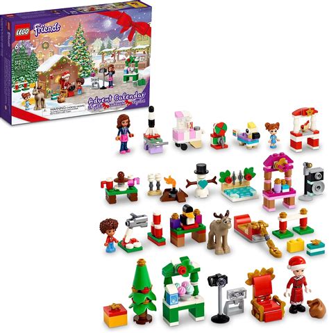 Lego Friends 2022 Advent Calendar 41706 Building Toy Set 24 Ts And Holiday Toys Including