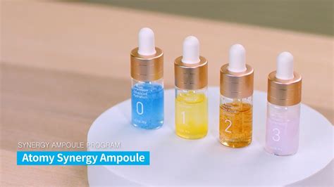 HOW TO Atomy Absolute Synergy Ampoule ENG YouTube