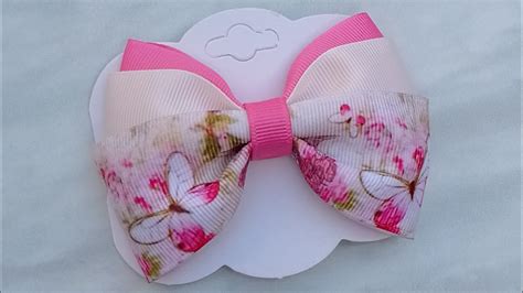 LaÇo Clássico 🎀laço Simples E Fácil Diy Pap Lindo Para Iniciantes ️