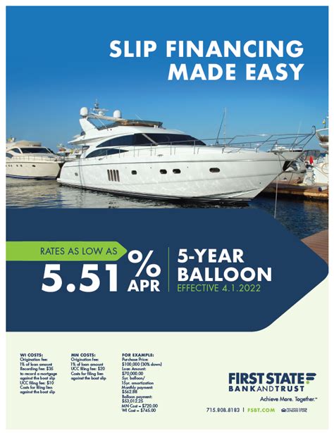 Slip Financing - Bayport Marina