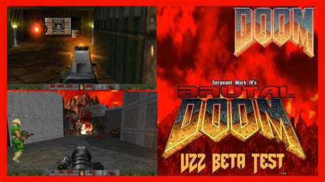 Mod Showcase Doom Brutal Doom V Beta Test E M Hangar Horde