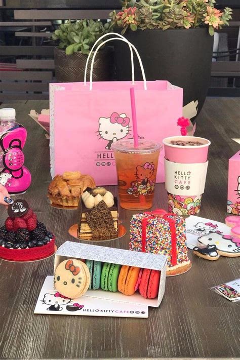 Everything You Have To Order At The New Hello Kitty Cafe Cute Snacks