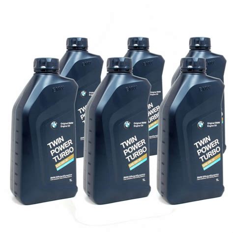 Litri Olio Motore Originale Bmw Twin Power Turbo W Acea C Bmw