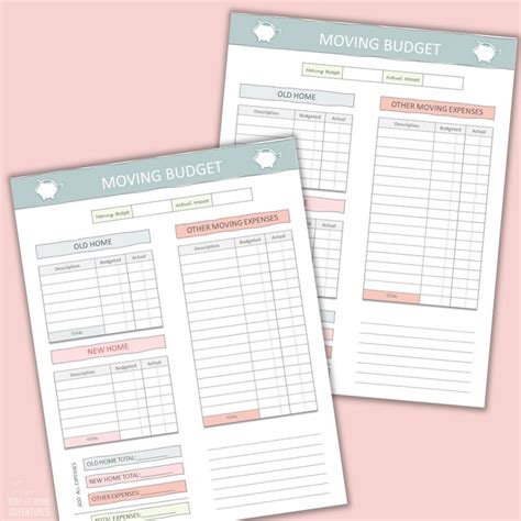 8 Things Not To Forget To Budget When Moving (Free Budgeting Sheet)